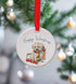 Havanese Fawn Ceramic Circle Decoration
